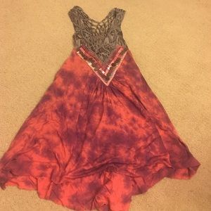 Free People tye dye shirt